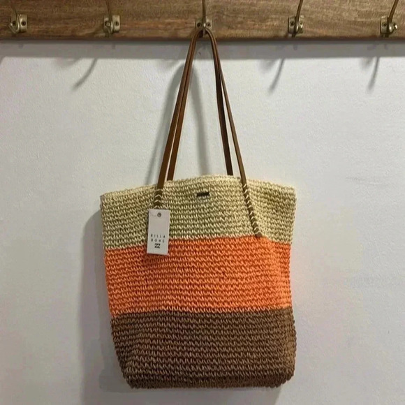 Billabong Perfect Find Straw Bag - Toasted Coconut - Picture 2 of 3